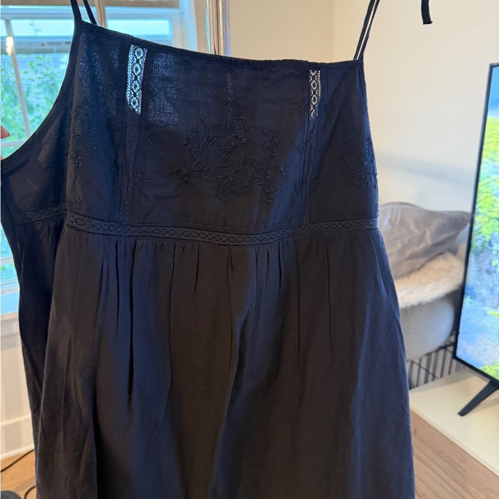 Aeropostale Black Midi Dress